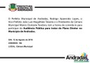 Audiência Pública sobre Plano Diretor