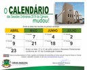 Calendário de 2019