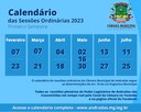 Calendário fixo das reuniões de 2023