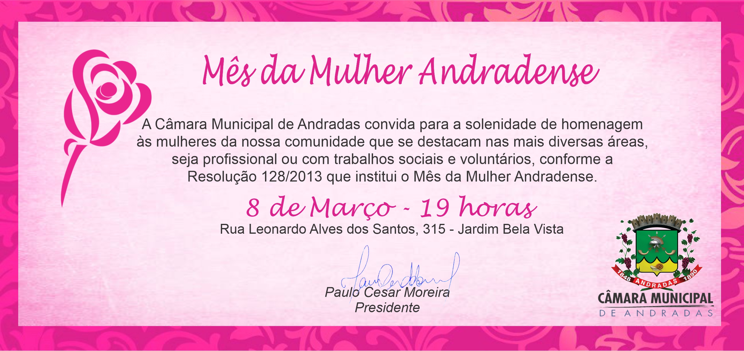 Mês da Mulher Andradense