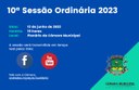 Pauta da 10ª Sessão Ordinária de 13 de junho 