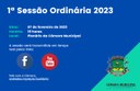 Pauta da 1ª Sessão Ordinária de 2023 - 7 de fevereiro