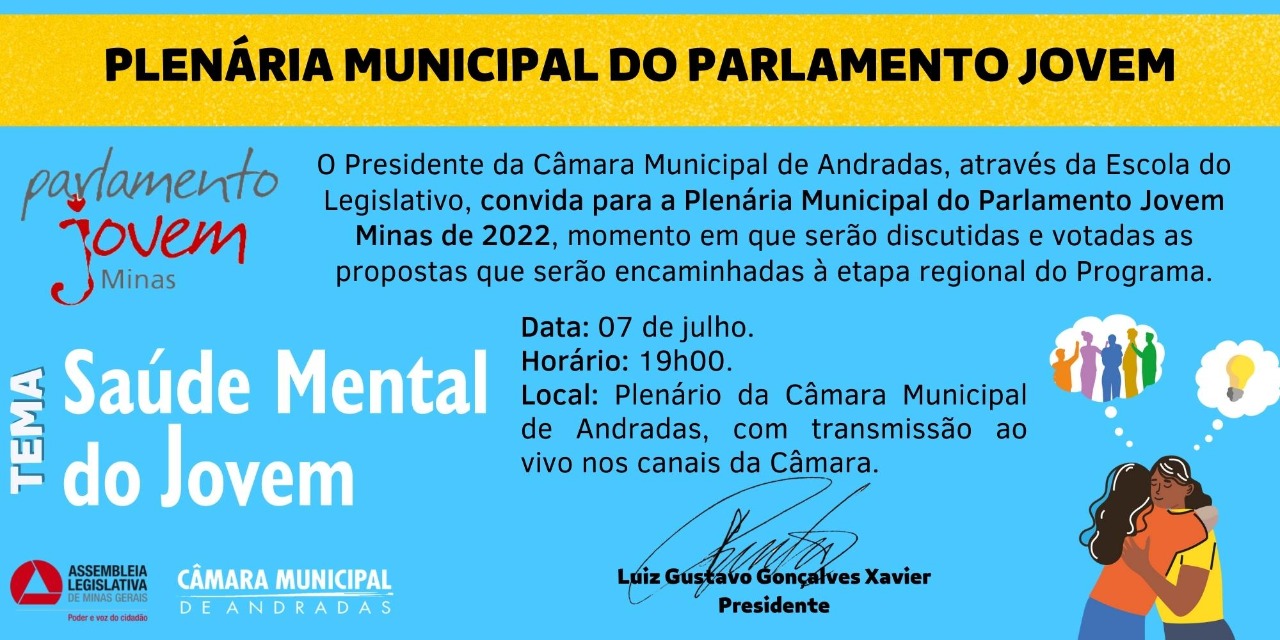 Plenária Municipal do PJ é na próxima semana!