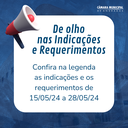 Requerimentos e Indicações dos Vereadores (15/05/2024 a 28/05/2024)